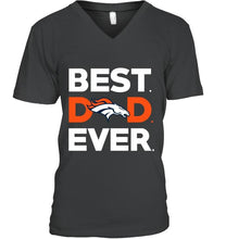 Load image into Gallery viewer, Best Denver Broncos dad ever shirt
