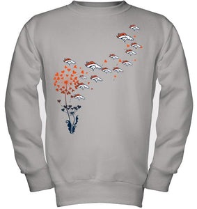 Denver Broncos dandelion shirt