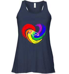 Denver Broncos lgbt tornado heart shirt