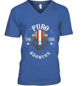 Puro Denver Broncos por vida fan shirt