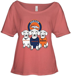 Dachshund Denver Broncos shirt