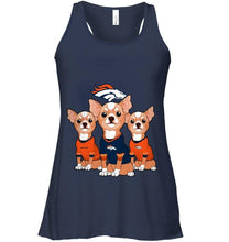 Load image into Gallery viewer, Denver Broncos Chihuahuas fan shirt
