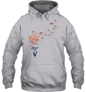 Denver Broncos dandelion shirt