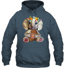 Load image into Gallery viewer, Elephant loves Denver Broncos shirt
