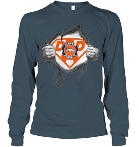 Denver Broncos dad superman shirt