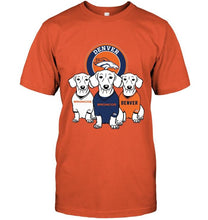 Load image into Gallery viewer, Dachshund Denver Broncos shirt
