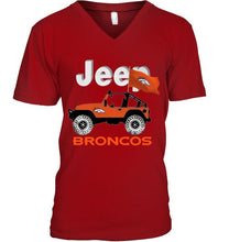 Load image into Gallery viewer, Jeep Denver Broncos fan hoodie
