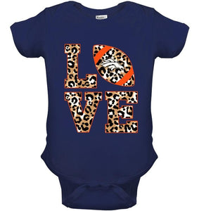 Love Denver Broncos panther pattern shirt