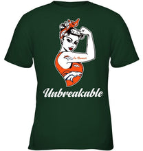 Load image into Gallery viewer, Go Denver Broncos unbreakable girl shirt
