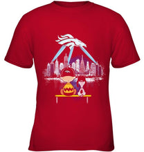 Load image into Gallery viewer, snoopy watch Denver Broncos city shirt
