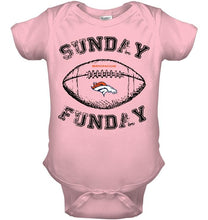 Load image into Gallery viewer, Sunday funday Denver Broncos lover shirt
