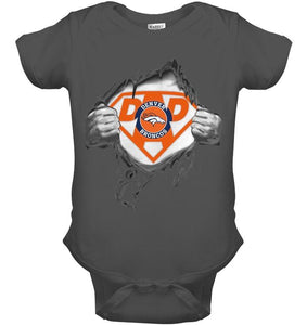 Denver Broncos dad superman shirt