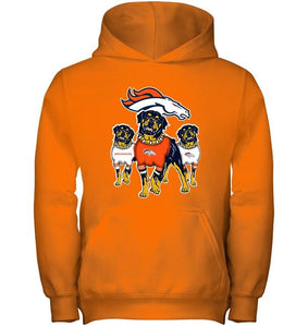 Denver Broncos Rottweilers fan shirt