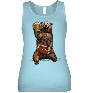 Denver Broncos Beer drinking bear shirt