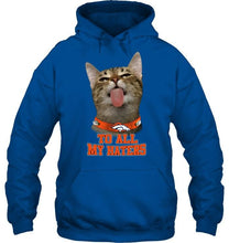 Load image into Gallery viewer, Denver Broncos cat to all my haters shirt
