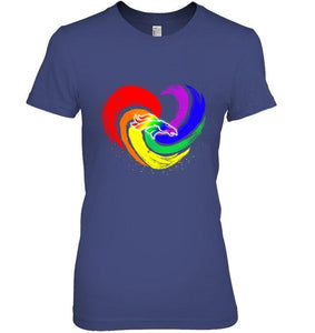 Denver Broncos lgbt tornado heart shirt