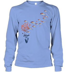 Denver Broncos dandelion shirt