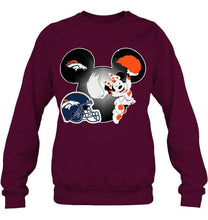 Load image into Gallery viewer, Denver Broncos Minnie cheerleader shirt
