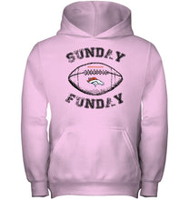 Load image into Gallery viewer, Sunday funday Denver Broncos lover shirt
