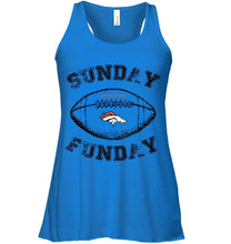 Load image into Gallery viewer, Sunday funday Denver Broncos lover shirt
