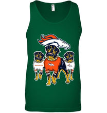 Load image into Gallery viewer, Denver Broncos Rottweilers fan shirt
