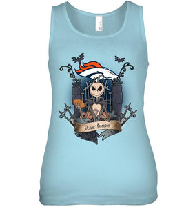 Denver Broncos Jack Skellington shirt