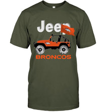 Load image into Gallery viewer, Jeep Denver Broncos fan hoodie
