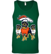 Load image into Gallery viewer, Denver Broncos Rottweilers fan hoodie
