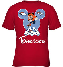 Load image into Gallery viewer, Denver Broncos Mickey shirt
