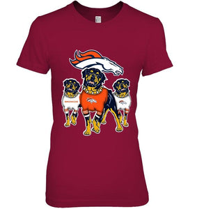 Denver Broncos Rottweilers fan shirt