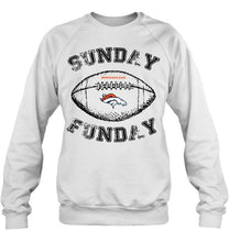 Load image into Gallery viewer, Sunday funday Denver Broncos lover shirt
