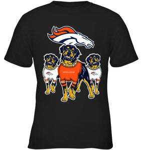 Denver Broncos Rottweilers fan hoodie