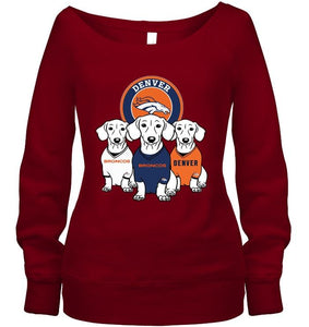 Dachshund Denver Broncos shirt