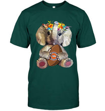 Load image into Gallery viewer, Elephant loves Denver Broncos shirt
