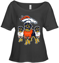 Load image into Gallery viewer, Denver Broncos Rottweilers fan hoodie
