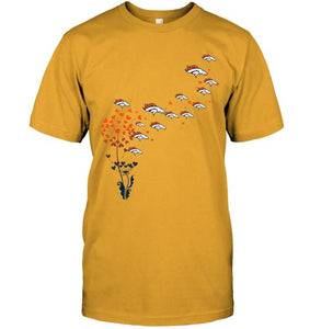 Denver Broncos dandelion shirt