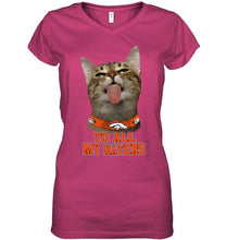 Load image into Gallery viewer, Denver Broncos cat to all my haters shirt
