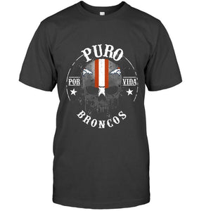 Puro Denver Broncos por vida fan shirt