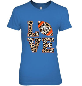 Love Denver Broncos panther pattern shirt