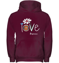 Load image into Gallery viewer, Love my Broncos Denver Broncos daisy fan shirt
