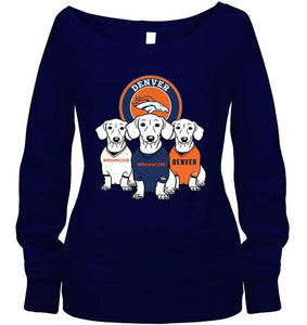 Dachshund Denver Broncos shirt