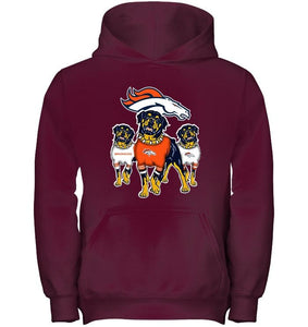 Denver Broncos Rottweilers fan shirt