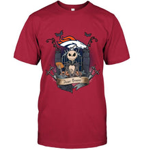 Load image into Gallery viewer, Denver Broncos Jack Skellington shirt
