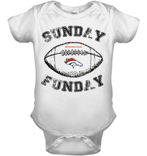 Load image into Gallery viewer, Sunday funday Denver Broncos lover shirt
