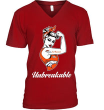 Load image into Gallery viewer, Go Denver Broncos unbreakable girl shirt
