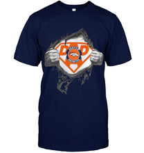 Load image into Gallery viewer, Denver Broncos dad superman shirt
