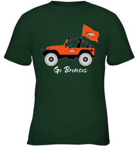 Go Denver Broncos Jeep shirt