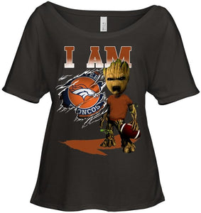 I am Denver Broncos groot shirt