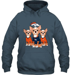 Denver Broncos Chihuahuas fan shirt