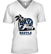 Load image into Gallery viewer, Denver Broncos beetle car volkswagen shirt
